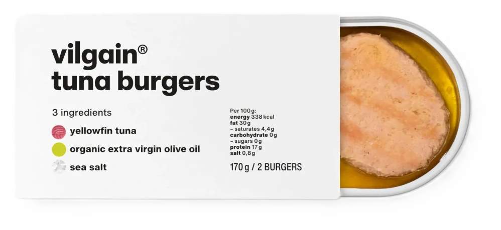 Vilgain Tuňákové burgery 170 g