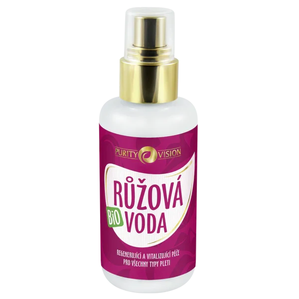 Purity Vision Růžová voda BIO - 100 ml