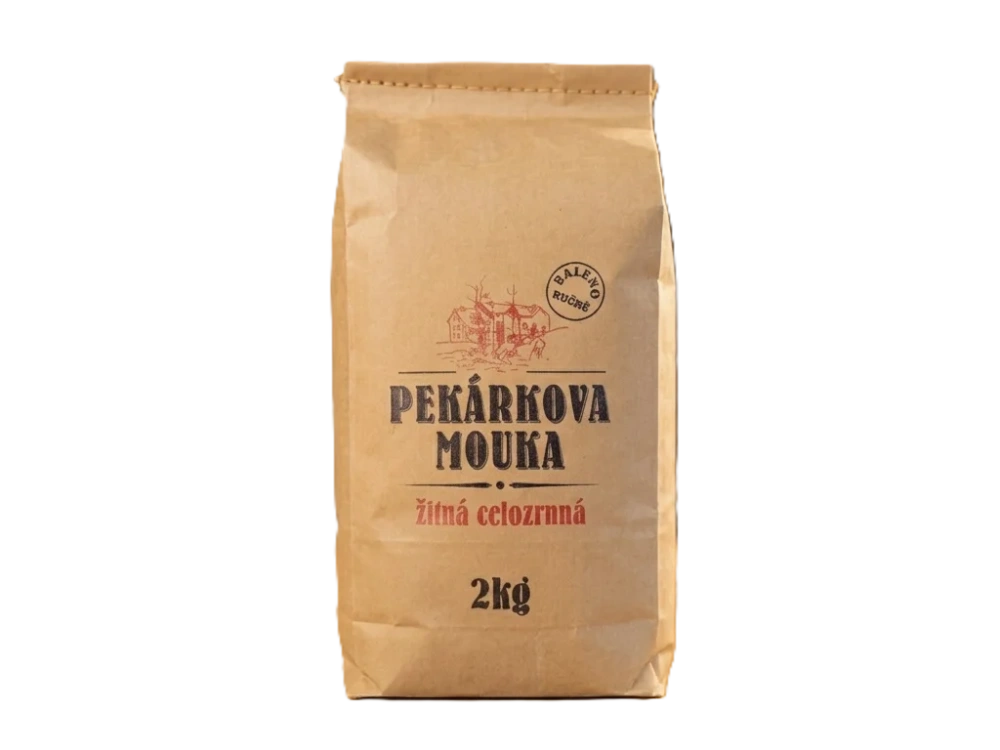Pekárkova mouka žitná celozrnná, 2 kg