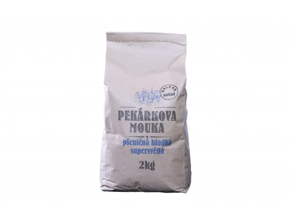 Pekárkova mouka pšeničná hladká supersvětlá 2kg
