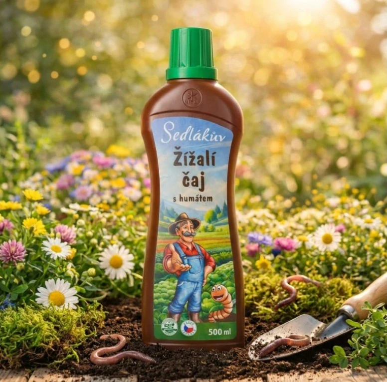 Žížalí čaj s humátem