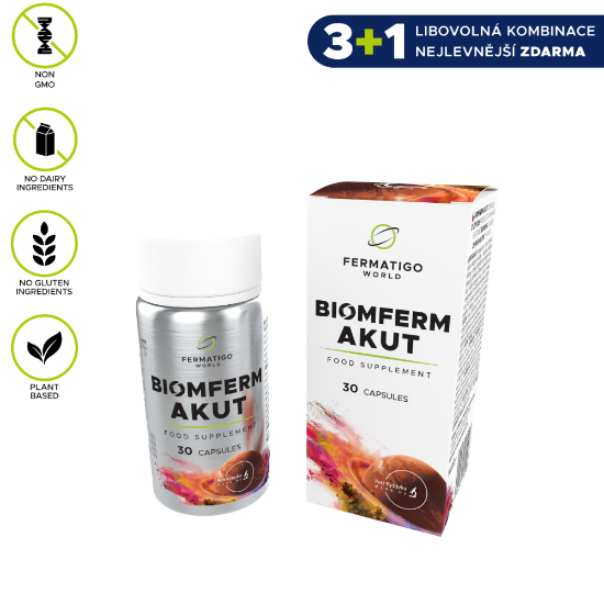 BiomFerm AKUT Fermatigo 30 kapslí