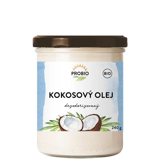 Olej kokosový dezodorizovaný 240 g BIO Probio