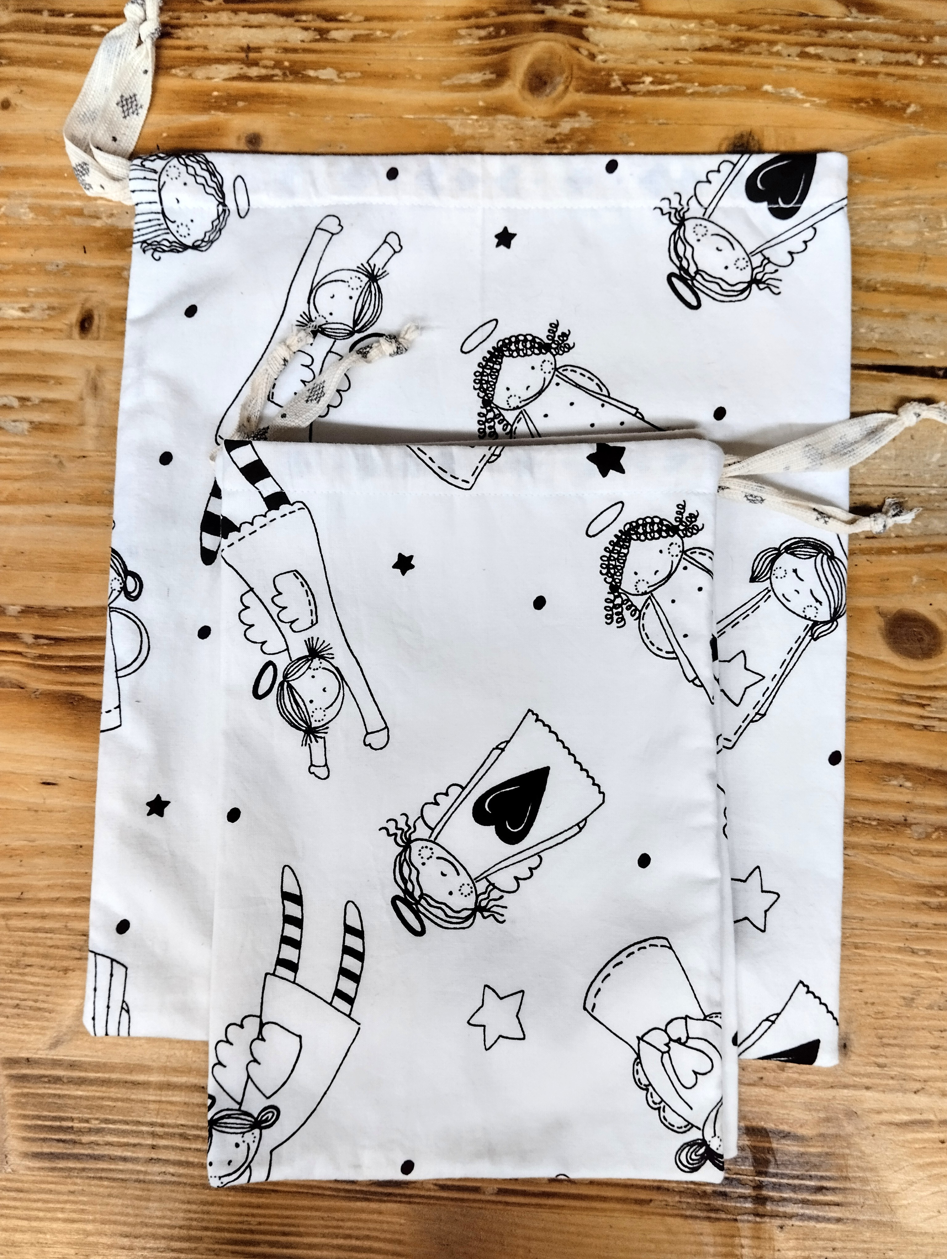 Sáček mikuláš - malý 24x17 cm