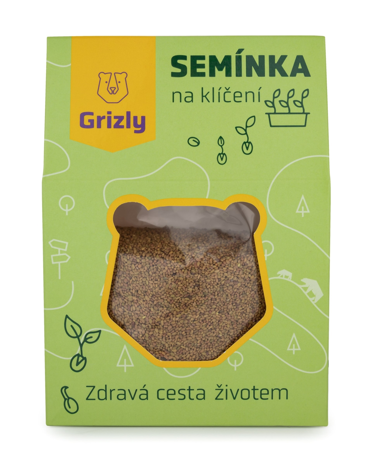 Alfalfa BIO semínka na klíčení 250 g