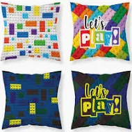 Svítící polštářek, 40 x 40 cm 