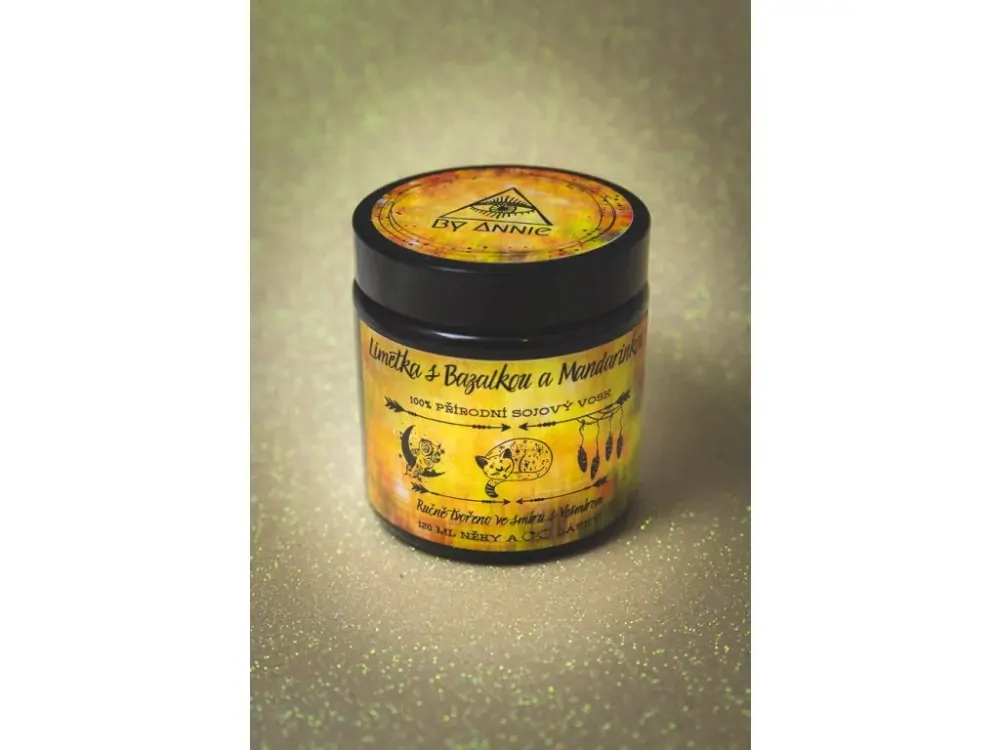 Kouzelná síla 180ml sójová svíčka
