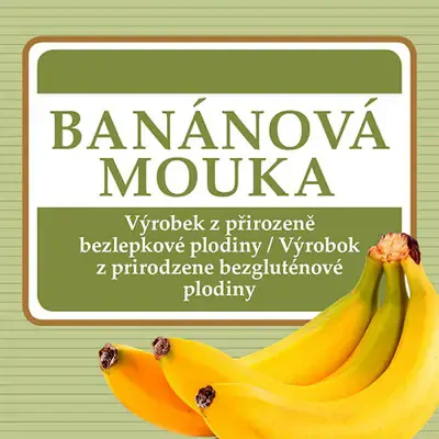Mouka banánová 250 g BIO COUNTRY LIFE