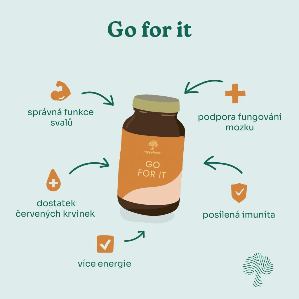 Vitamínový komplex GO FOR IT 45 cps