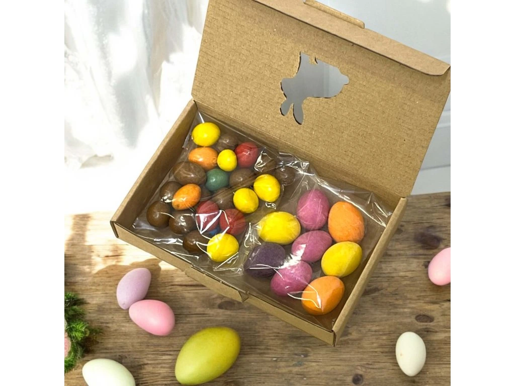 Dárková ořechová krabička 2x50g ZAJÍČEK
