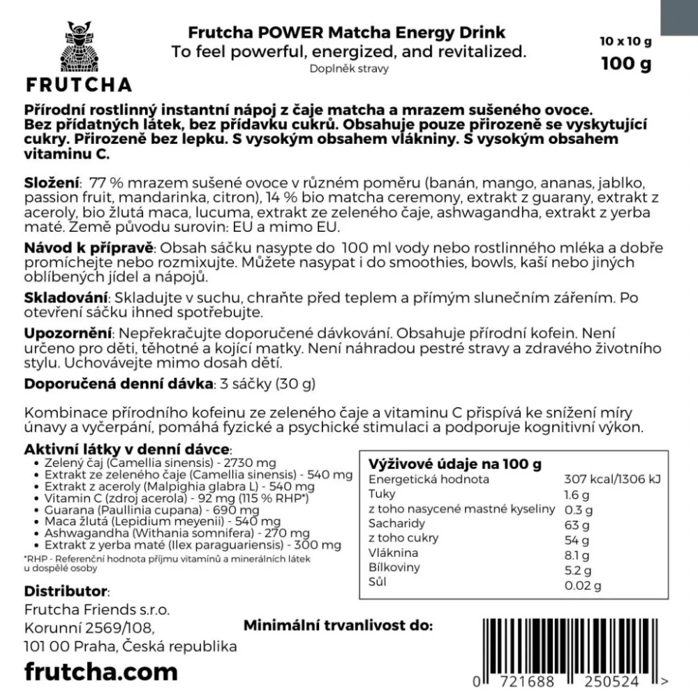 Frutcha Power, 1 sáček 10 g