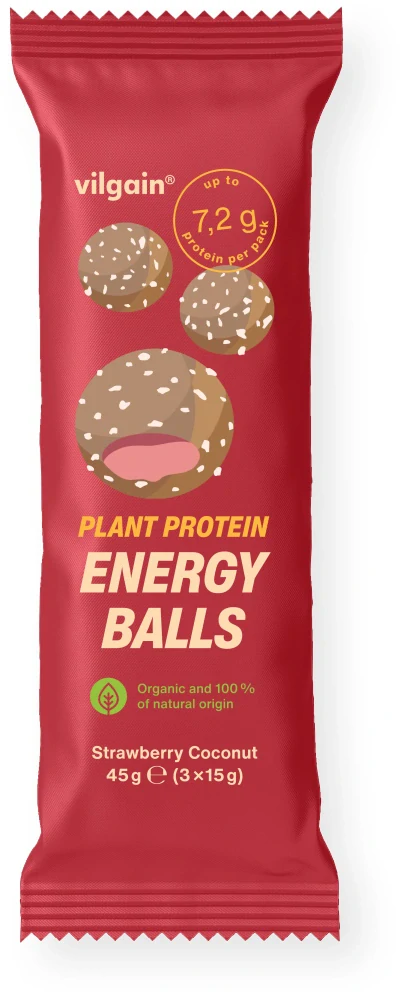Vilgain Plant Protein Energy Balls BIO 45 g