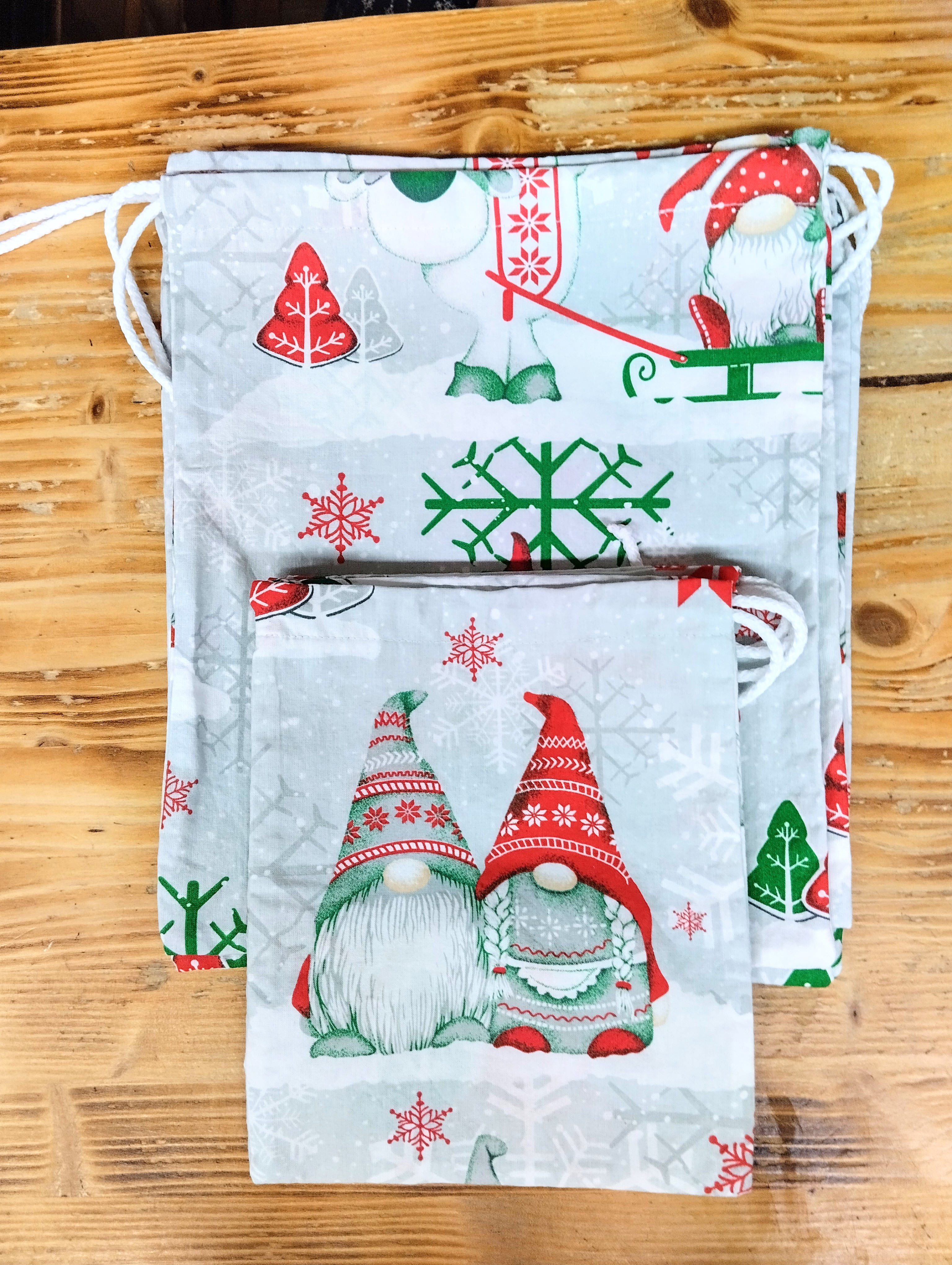 Sáček mikuláš - malý 24x17 cm