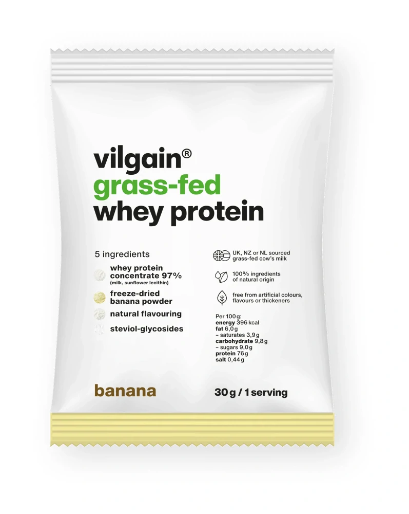 Vilgain Grass-Fed Whey Protein 30 g