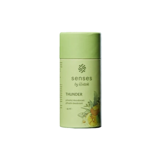 Tuhý deodorant Thunder (45 ml) Kvitok Senses
