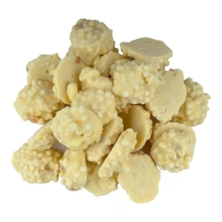 Hrudky MANGO a MARACUJA v jogurtové čokoládě