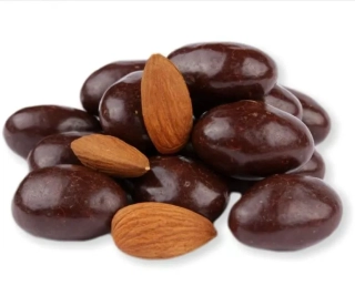Mandle v hořké čokoládě 
