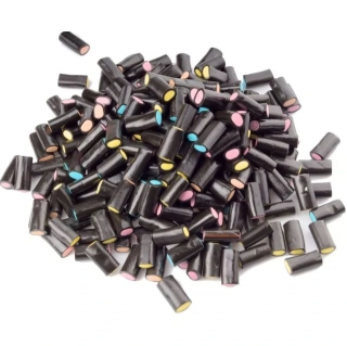 Lékořice sekané ŠPALÍČKY s ovocnou náplní