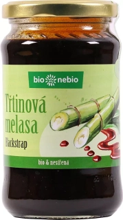 Třtinová melasa nesířená BIO, 450 g