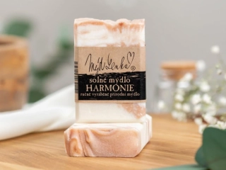 Přírodní tuhé solné mýdlo Harmonie 