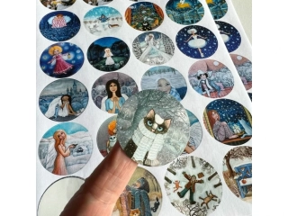 Samolepky, různé druhy Zuzana Honsová