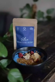 Prášek z modré spiruliny a motýlího prachu 20g