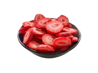 Jahody lyofilizované - plátky, 25 g