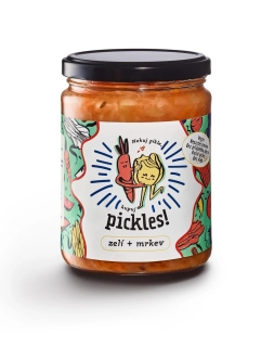Pickles zelí - mrkev, 490 g