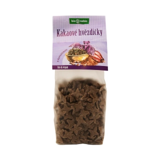 Hvězdičky kakaové s Rapadurou 150 g BIO BIO NEBIO