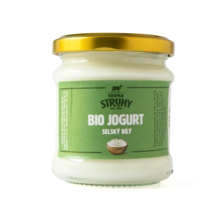 BIO Jogurt selský bílý Farma Struhy, 200 g