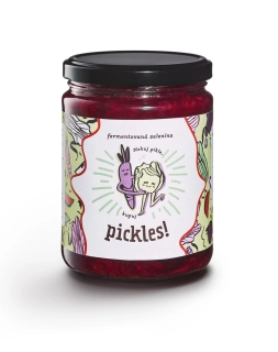 Pickles s červeným zelím a řepou, 490 g