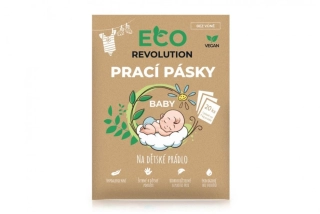 Prací pásky na dětské prádlo bez vůně 20 ks - EcoRevolution 36g