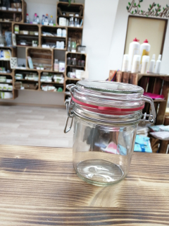 Sklenice s klipem 255 ml