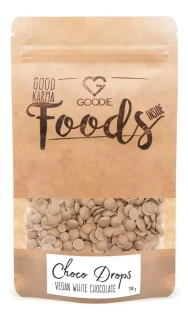BIO choco drops z bílé čokolády, 150 g