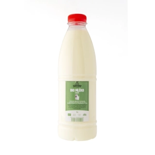 BIO selské mléko 1 l  Farma Struhy