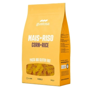 Fusilli kukuřično-rýžové bezlepkové 340 g BIO