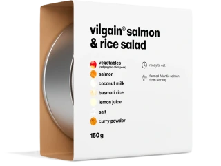 Vilgain Lososový salát s rýží 150 g
