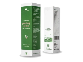 Hydratační pleťový krém konopí a rozmarýn