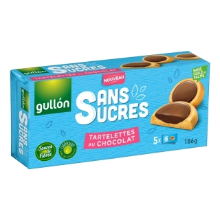  Gullón Sušenky bez cukru Ronditas 186 g