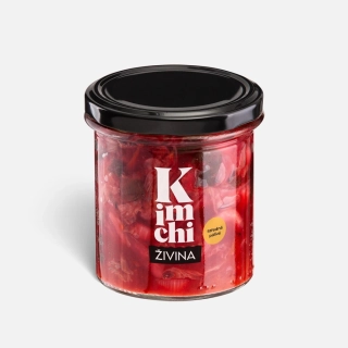 Kimchi natur středně pálivý korejský fermentovaný salát s probiotiky 300 g