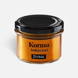 Korma indické kari – jemná kari pasta s kokosem 200 g