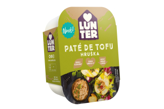 Paté de tofu - hruška - Lunter 150g