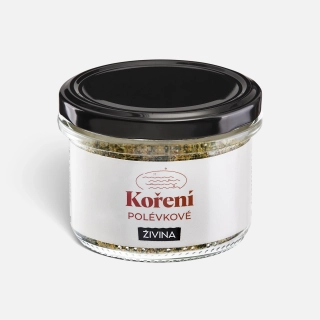 Polévkové koření – směs sušené zeleniny s bylinkami 80 g