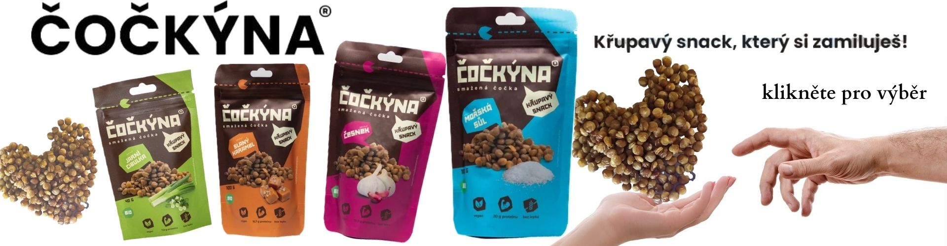 Čočkýna produkty